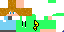 Minecraft skin texture, 64x32 legacy pixels