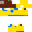 Minecraft skin texture, 64x64 pixels