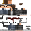 Minecraft skin texture, 64x64 pixels