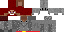 Minecraft skin texture, 64x32 legacy pixels