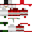 Minecraft skin texture, 64x64 pixels