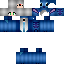 Minecraft skin texture, 64x64 pixels