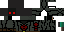 Minecraft skin texture, 64x32 legacy pixels