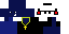Minecraft skin texture, 64x32 legacy pixels