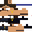 Minecraft skin texture, 64x64 pixels