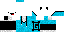 Minecraft skin texture, 64x32 legacy pixels