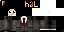 Minecraft skin texture, 64x32 legacy pixels