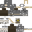 Minecraft skin texture, 64x64 pixels