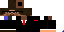 Minecraft skin texture, 64x32 legacy pixels