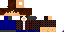 Minecraft skin texture, 64x32 legacy pixels