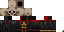 Minecraft skin texture, 64x32 legacy pixels