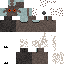 Minecraft skin texture, 64x64 pixels