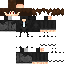 Minecraft skin texture, 64x64 pixels
