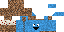 Minecraft skin texture, 64x32 legacy pixels