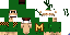 Minecraft skin texture, 64x32 legacy pixels