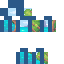Minecraft skin texture, 64x64 pixels
