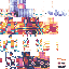 Minecraft skin texture, 64x64 pixels