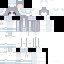 Slim Minecraft skin texture, 64x64 pixels