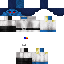 Minecraft skin texture, 64x64 pixels