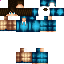 Minecraft skin texture, 64x64 pixels