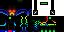 Minecraft skin texture, 64x32 legacy pixels