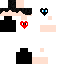 Minecraft skin texture, 64x64 pixels