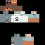 Minecraft skin texture, 64x64 pixels