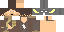 Minecraft skin texture, 64x32 legacy pixels