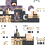 Minecraft skin texture, 64x64 pixels