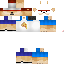 Minecraft skin texture, 64x64 pixels