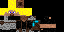 Minecraft skin texture, 64x32 legacy pixels