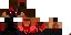 Minecraft skin texture, 64x32 legacy pixels