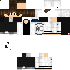 Minecraft skin texture, 64x64 pixels