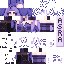 Minecraft skin texture, 64x64 pixels