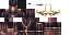 Minecraft skin texture, 64x32 legacy pixels