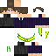 Minecraft skin texture, 64x64 pixels