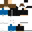 Minecraft skin texture, 64x64 pixels