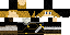 Minecraft skin texture, 64x32 legacy pixels