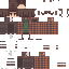 Minecraft skin texture, 64x64 pixels