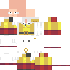 Minecraft skin texture, 64x64 pixels