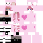 Minecraft skin texture, 64x64 pixels