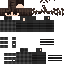 Minecraft skin texture, 64x64 pixels