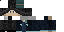 Minecraft skin texture, 64x32 legacy pixels