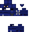 Minecraft skin texture, 64x64 pixels