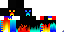 Minecraft skin texture, 64x32 legacy pixels