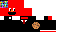 Minecraft skin texture, 64x32 legacy pixels