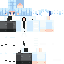 Minecraft skin texture, 64x64 pixels