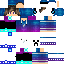 Minecraft skin texture, 64x64 pixels