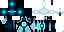 Minecraft skin texture, 64x32 legacy pixels