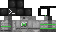 Gray Minecraft skin texture, 64x32 legacy pixels